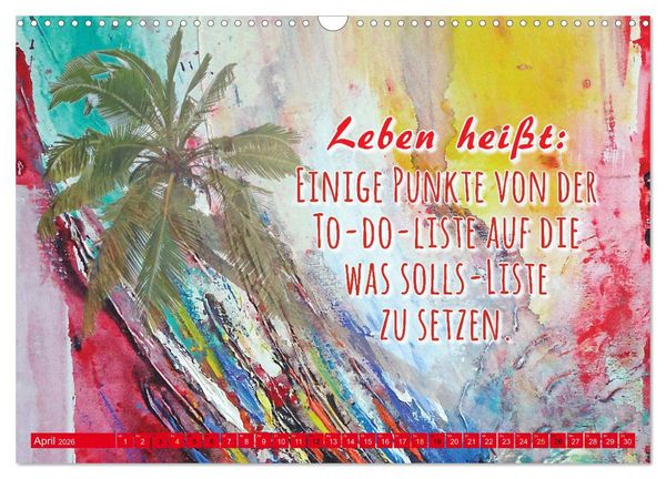 Produktbild: Die Pflicht ruft! Sag ihr, ich ruf zur&uuml;ck. (Wandkalender 2026 DIN A3 quer), CALVENDO Monatskalender