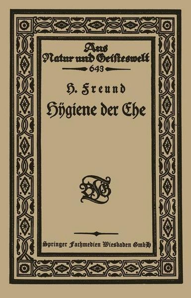 Produktbild: H&yuml;giene der Ehe