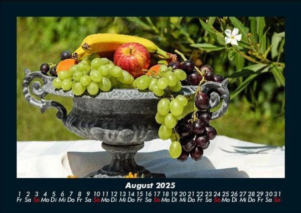 Produktbild: Obstkalender 2025 Fotokalender DIN A5