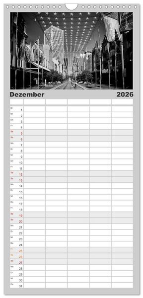 Produktbild: Familienplaner 2026 - AUSTRALIEN Impressionen von Sydney bis Adelaide mit 5 Spalten (Wandkalender, 21 x 45 cm) CALVENDO