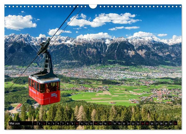 Produktbild: Innsbruck - Stadt in den Alpen (Wandkalender 2026 DIN A3 quer), CALVENDO Monatskalender