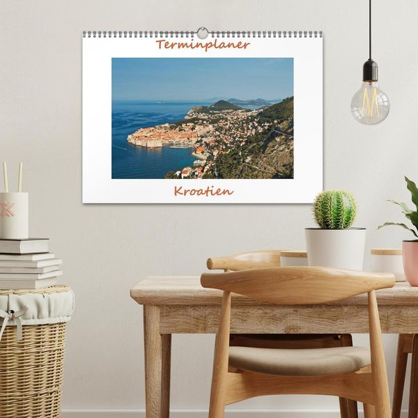 Produktbild: Kroatien, Terminplaner (Wandkalender 2026 DIN A3 quer), CALVENDO Monatskalender