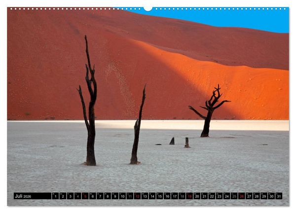 Produktbild: Namib Naukluft Nationalpark. NAMIBIA 2026 (Wandkalender 2026 DIN A2 quer), CALVENDO Monatskalender
