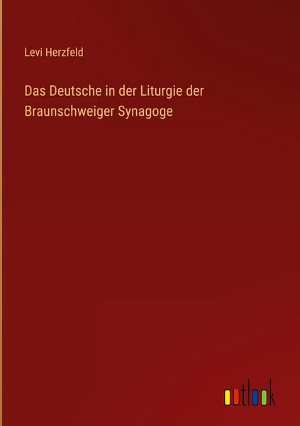 Produktbild: Das Deutsche in der Liturgie der Braunschweiger Synagoge