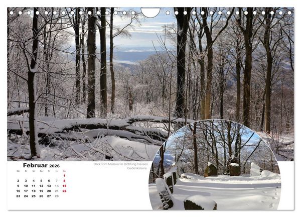 Produktbild: Der Grimmsteig (Wandkalender 2026 DIN A4 quer), CALVENDO Monatskalender