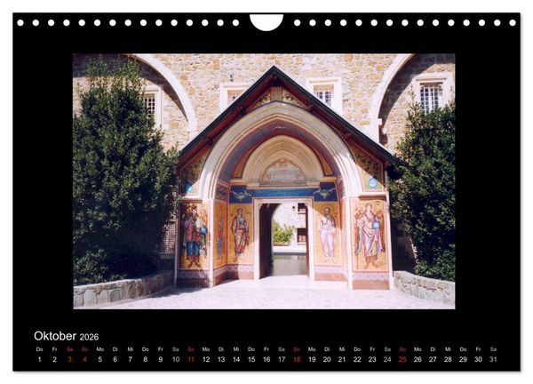 Produktbild: Traumhaftes Zypern (Wandkalender 2026 DIN A4 quer), CALVENDO Monatskalender