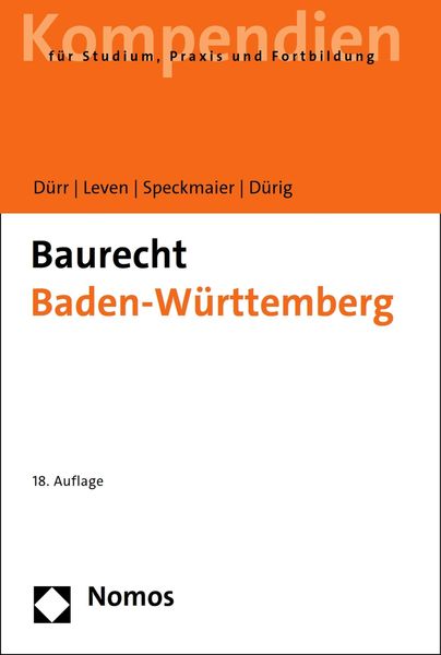 Produktbild: Baurecht Baden-W&uuml;rttemberg