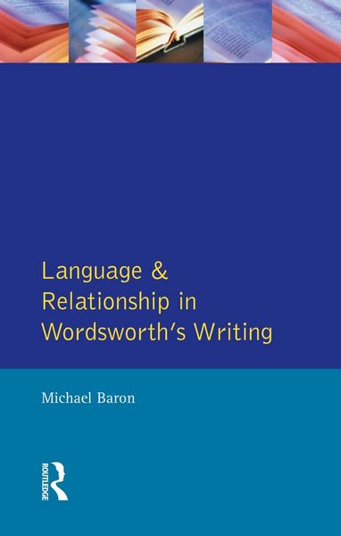 Produktbild: Language and Relationship in Wordsworth's Writing