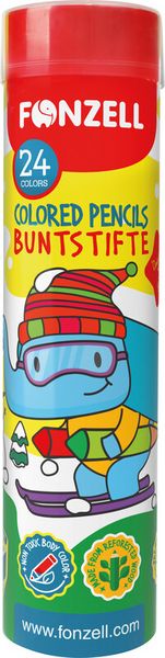 Produktbild: Farbstifte Zylinder 24Stk.