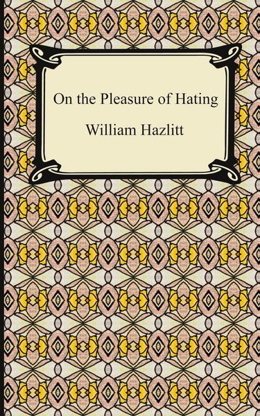 Produktbild: On the Pleasure of Hating