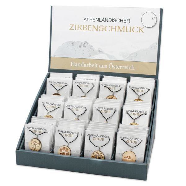 Produktbild: Sortiment Alpenl&auml;ndischer Zirben Anh&auml;nger, R414