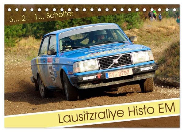Produktbild: Lausitzrallye Histo EM (Tischkalender 2026 DIN A5 quer), CALVENDO Monatskalender