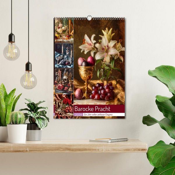 Produktbild: Barocke Pracht (Wandkalender 2026 DIN A3 hoch), CALVENDO Monatskalender