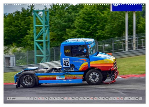 Produktbild: Best of TRUCK RACING (hochwertiger Premium Wandkalender 2026 DIN A2 quer), Kunstdruck in Hochglanz