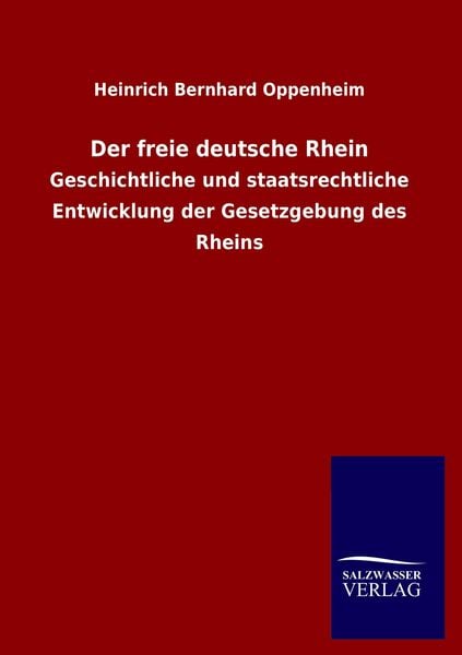 Produktbild: Der freie deutsche Rhein
