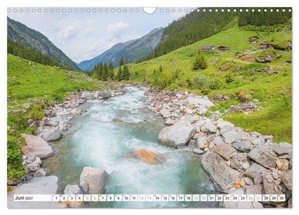 Produktbild: Zillertal - Bergidylle rund um Mayrhofen 2027 (Wandkalender 2027 DIN A3 quer), CALVENDO Monatskalender