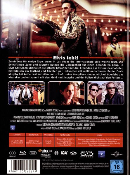 Produktbild: Crime is King - 3000 Miles to Graceland - Mediabook (+ DVD)