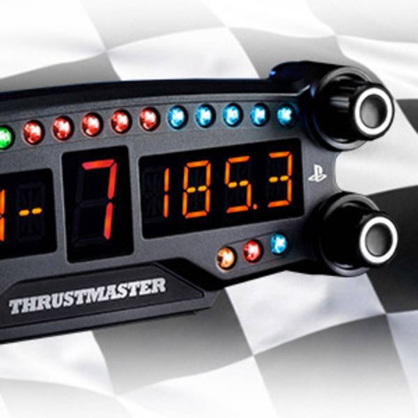 Produktbild: Thrustmaster BT LED Display AddOn Lenkrad Add-On Bluetooth&reg; PlayStation 4 Schwarz