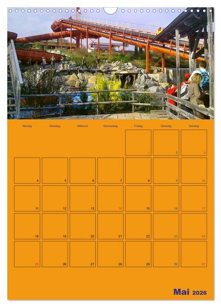 Produktbild: Freizeitparkmomente / Planer (Wandkalender 2026 DIN A3 hoch), CALVENDO Monatskalender