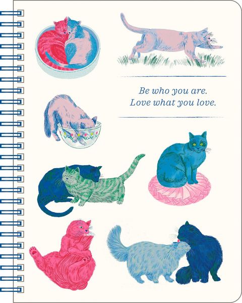 Produktbild: Spiral Notebook: Be Who You Are. Love What You Love.
