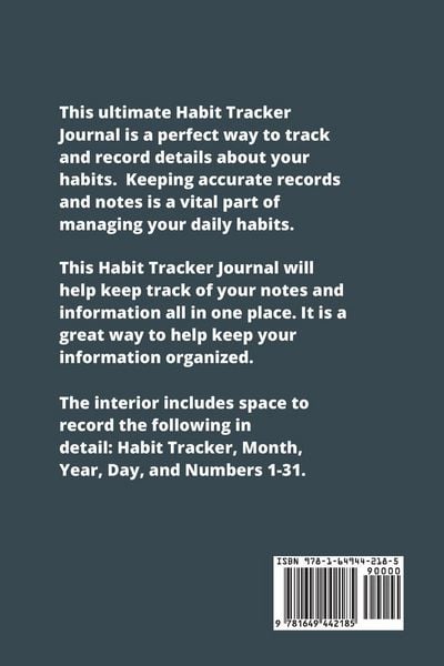 Produktbild: Habit Tracker