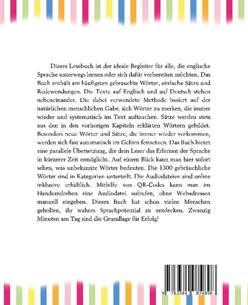 Produktbild: Lerne Englisch unterwegs - Das Erste Touristische Lesebuch f&uuml;r Anf&auml;nger