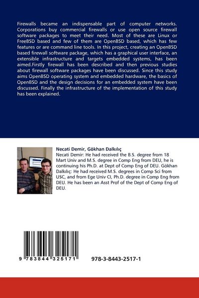 Produktbild: Design and Implementation of an Embedded Firewall