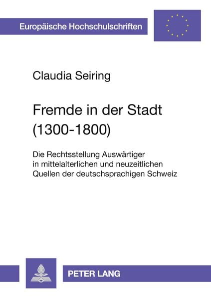 Produktbild: Fremde in der Stadt (1300-1800)