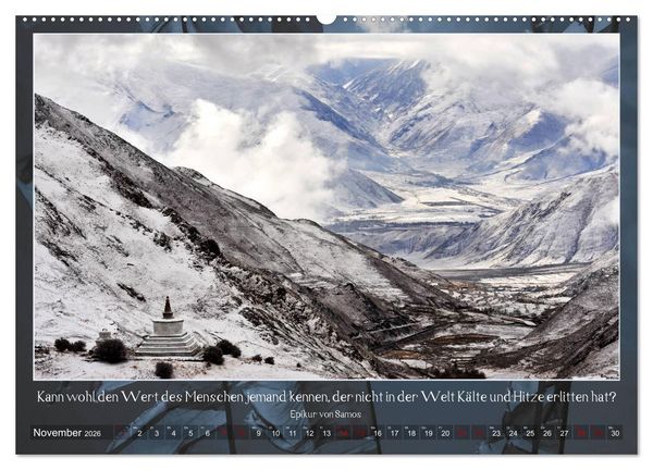 Produktbild: Facettenreiches Tibet (Wandkalender 2026 DIN A2 quer), CALVENDO Monatskalender