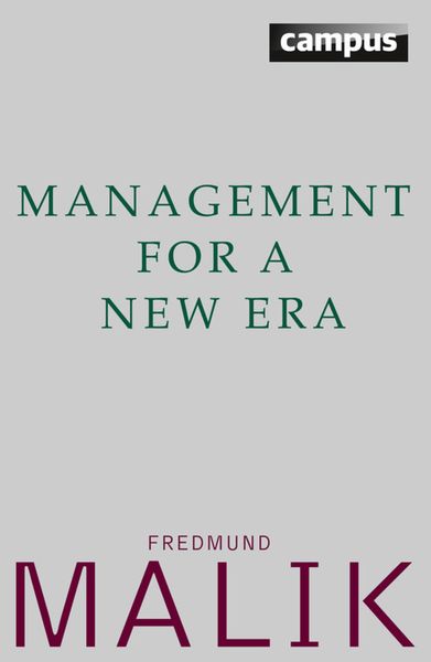 Produktbild: Management For a New Era