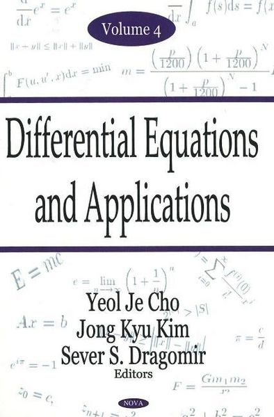 Produktbild: Differential Equations & Applications, Volume 4