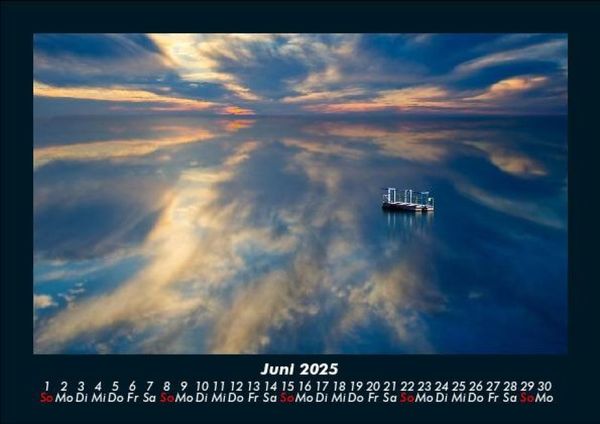 Produktbild: Landschaftskalender 2025 Fotokalender DIN A5