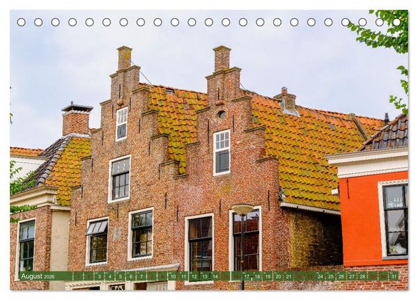 Produktbild: Ein Blick auf Franeker in Friesland (Tischkalender 2026 DIN A5 quer), CALVENDO Monatskalender