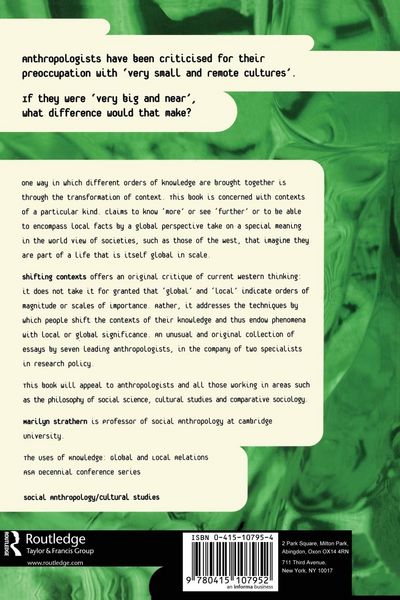 Produktbild: Shifting Contexts