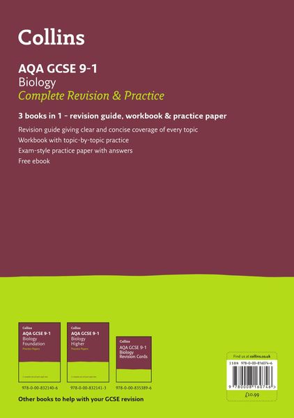 Produktbild: AQA GCSE 9-1 BIOLOGY_GCSE GRAD