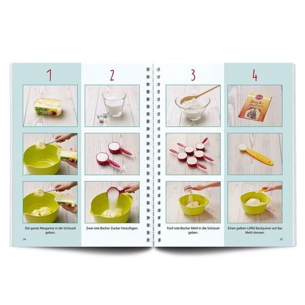 Produktbild: Kinderleichte Becherk&uuml;che - Pl&auml;tzchen, Kekse, Cookies10 tolle Keks- und Pl&auml;tzchenrezepte & Co. (Band 3)
