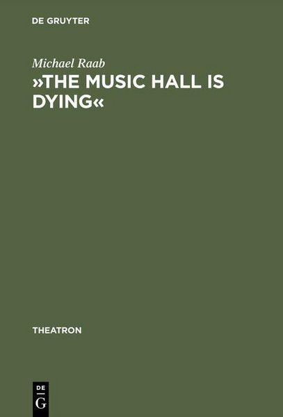 Produktbild: 'The music hall is dying'