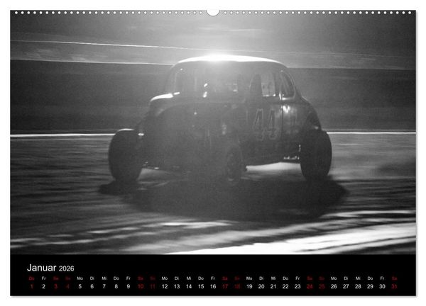 Produktbild: Dirt Track Races (hochwertiger Premium Wandkalender 2026 DIN A2 quer), Kunstdruck in Hochglanz