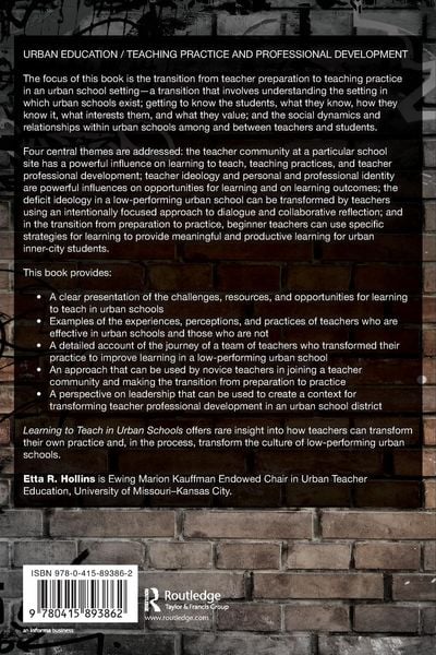 Produktbild: Learning to Teach in Urban Schools