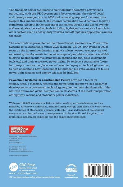 Produktbild: Powertrain Systems for a Sustainable Future