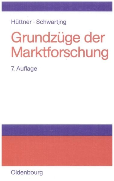 Grundzüge der Marktforschung