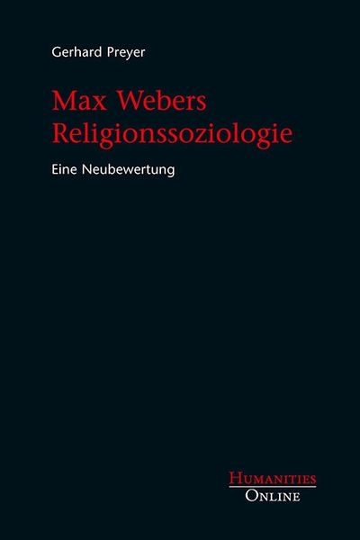 Produktbild: Max Webers Religionssoziologie