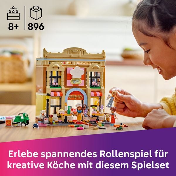 Produktbild: LEGO Friends Restaurant und Kochschule, Geschenkidee für Mädchen 42655
