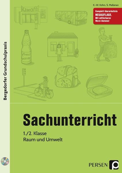 Sachunterricht - 1./2. Klasse, Raum und Umwelt, Set von K.-W. Kohrs,S. Mallanao, Persen Verlag in der AAP Lehrerwelt GmbH, 978-3-403-20336-0