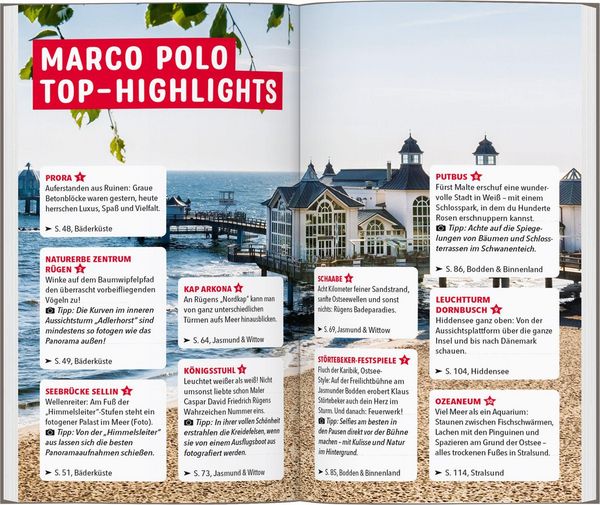 Produktbild: MARCO POLO Reisef&uuml;hrer R&uuml;gen, Hiddensee, Stralsund