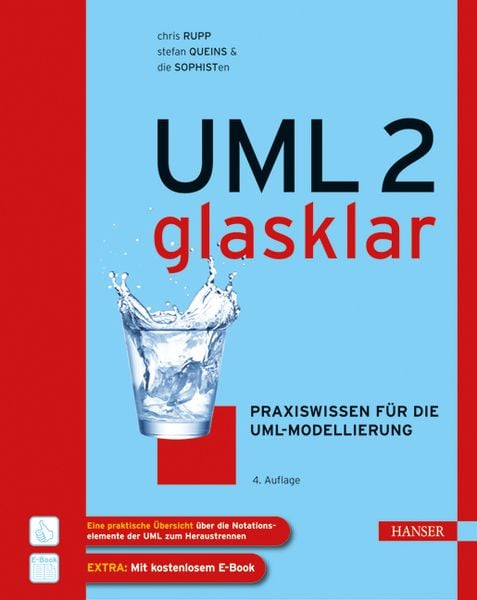 UML 2 glasklar, Set von Christine Rupp,Stefan Queins,Die Sophisten, Carl Hanser, 978-3-446-43057-0