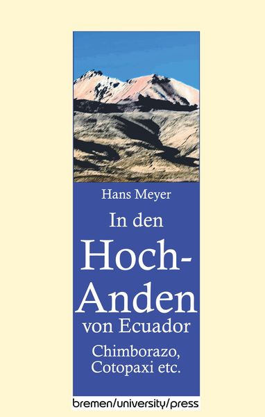 Produktbild: In den Hoch-Anden von Ecuador
