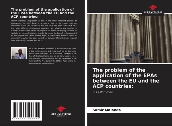 Produktbild: The problem of the application of the EPAs between the EU and the ACP countries:
