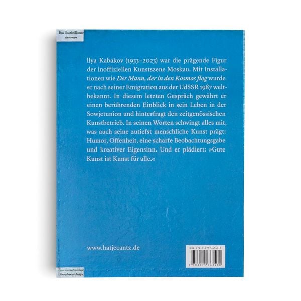 Produktbild: Ilya Kabakov. Brief in die Zukunft