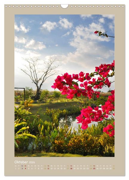 Produktbild: Erlebe mit mir das sonnige Thailand (Wandkalender 2026 DIN A3 hoch), CALVENDO Monatskalender